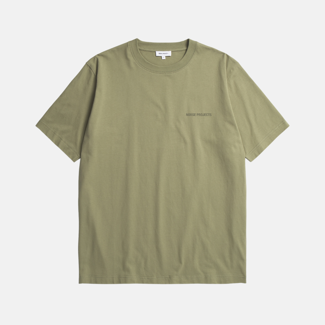 Johannes Organic NORSE Logo Print T-shirt