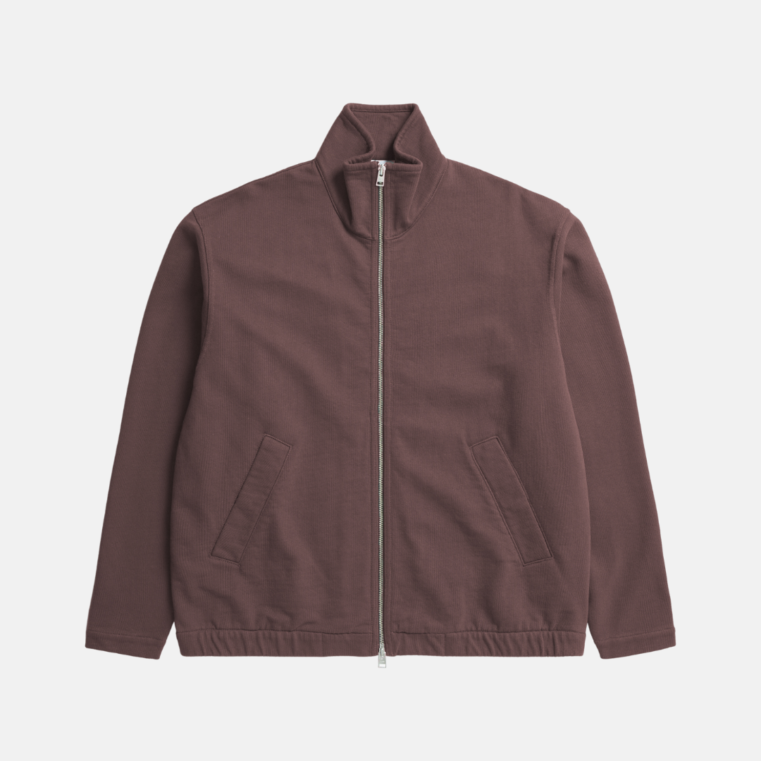 Bjorn Relaxed Organic Loopback Track Jacket