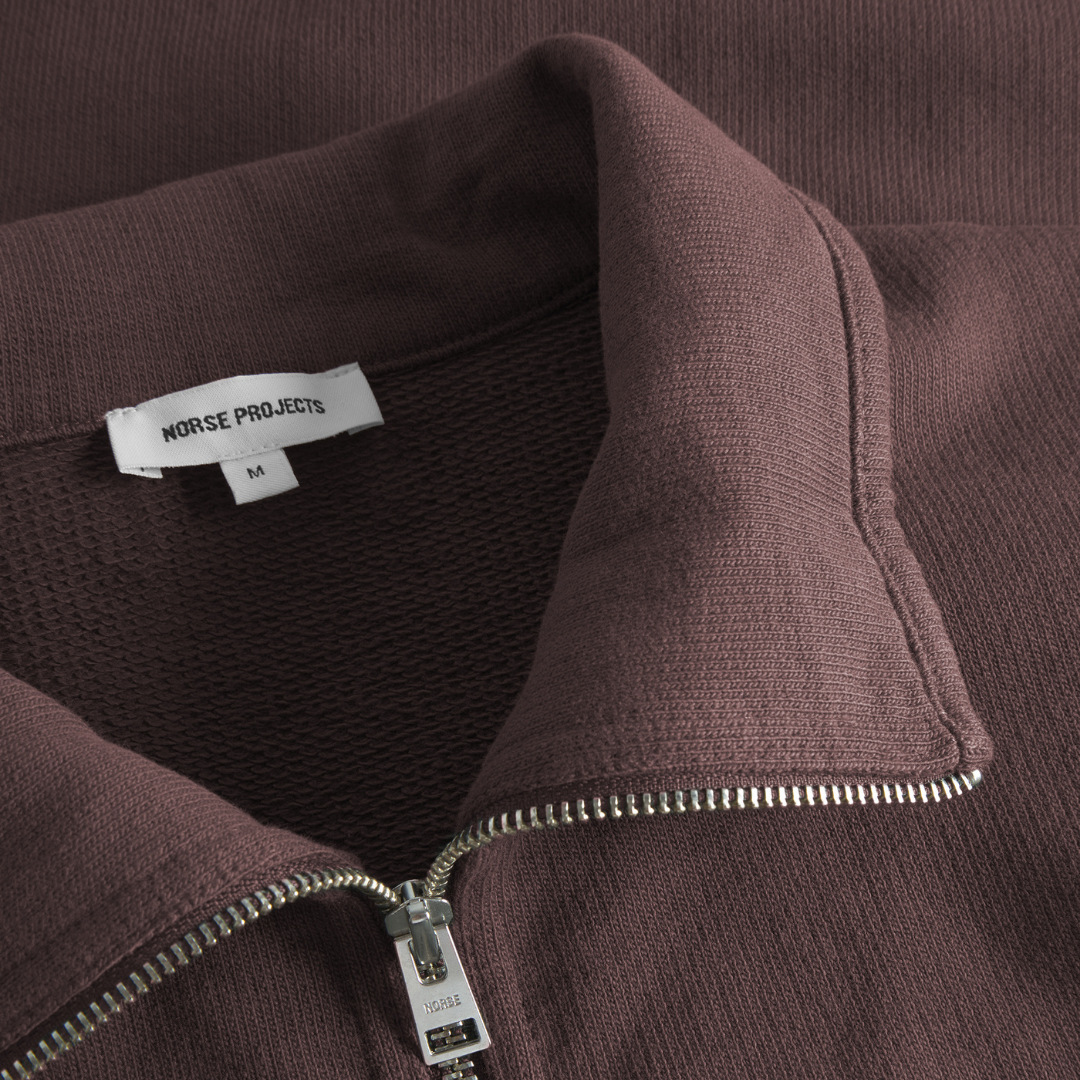 Bjorn Relaxed Organic Loopback Track Jacket