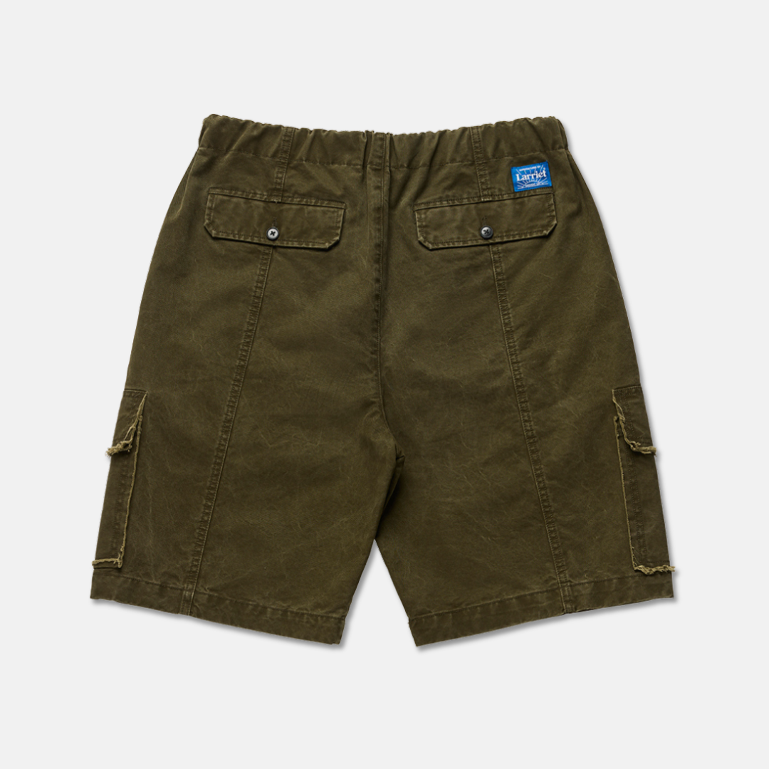 Frayed Cargo Short