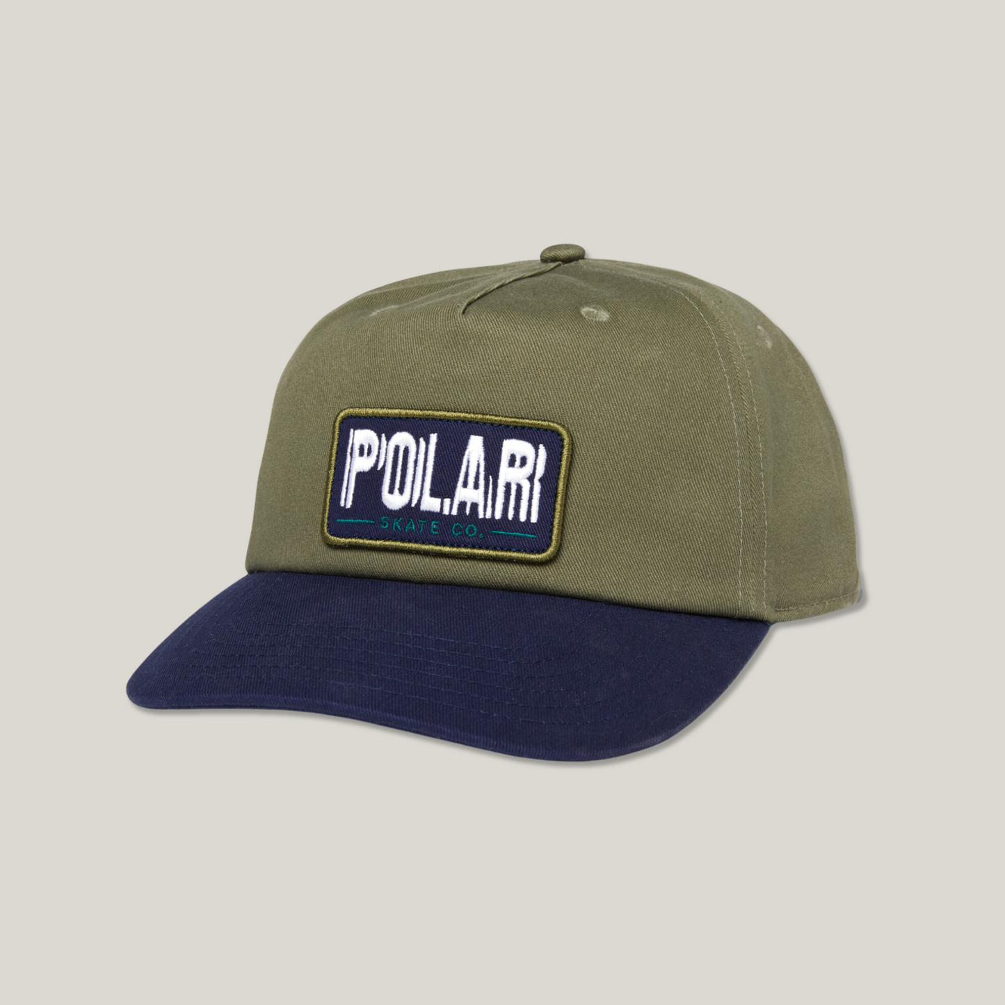Polar - Earthquake patch cap - Green