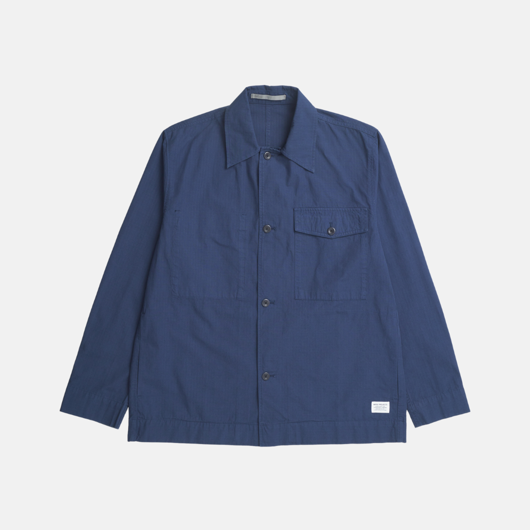 Folke Cotton Ripstop Overshirt