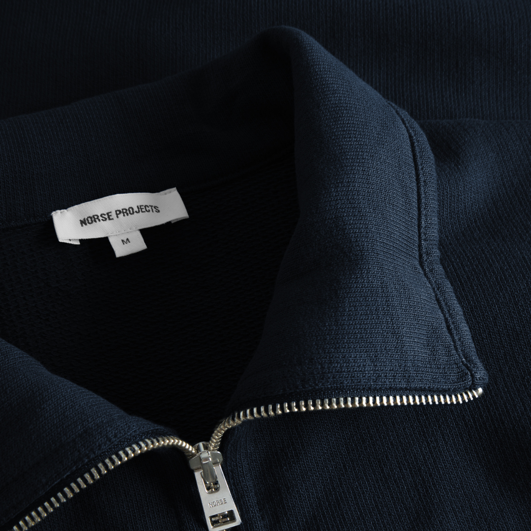 Bjorn Relaxed Organic Loopback Track Jacket