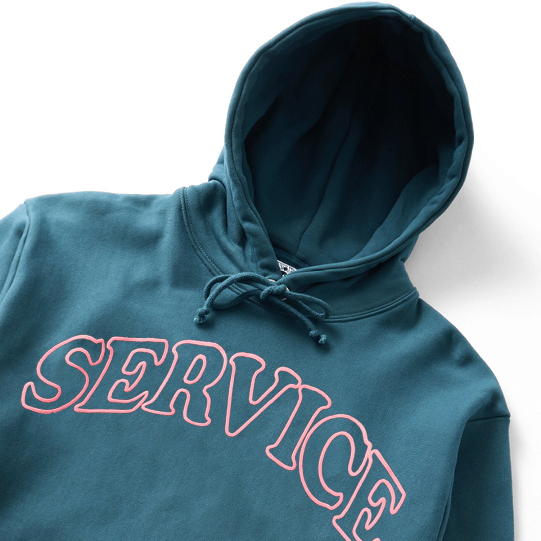 Service Arch Logo Hoodie