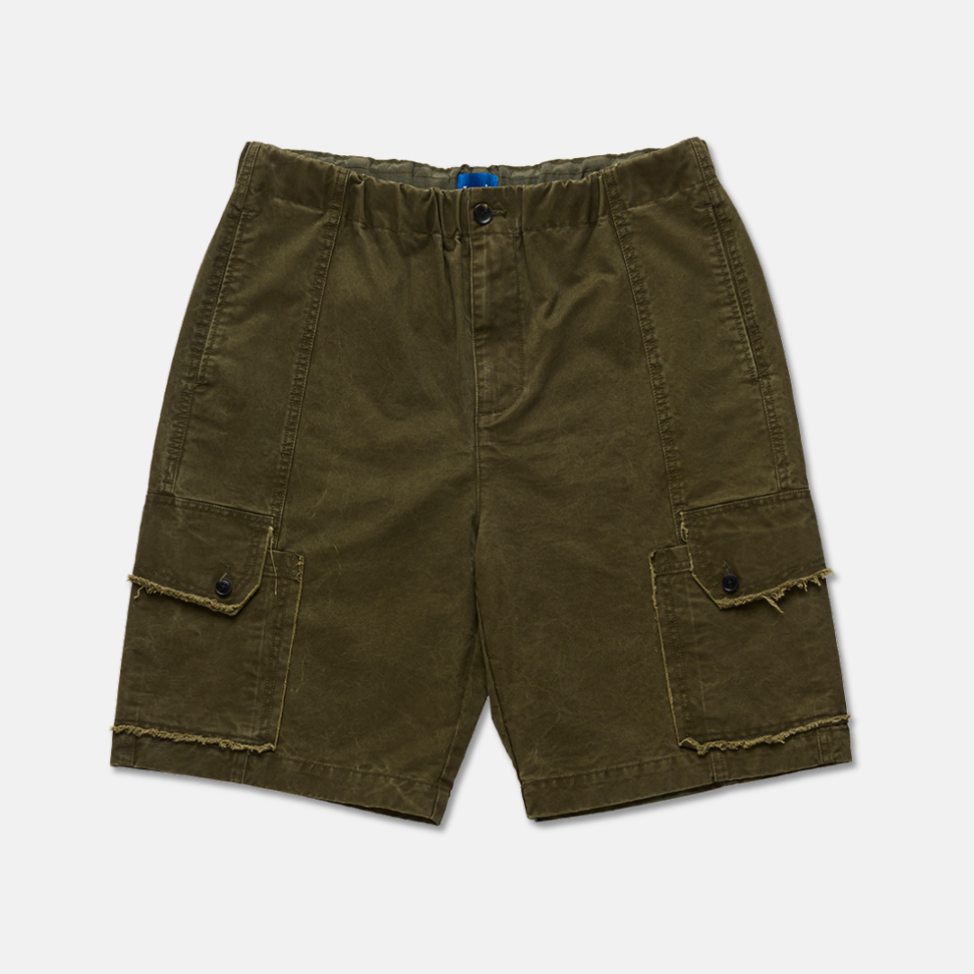 Frayed Cargo Short