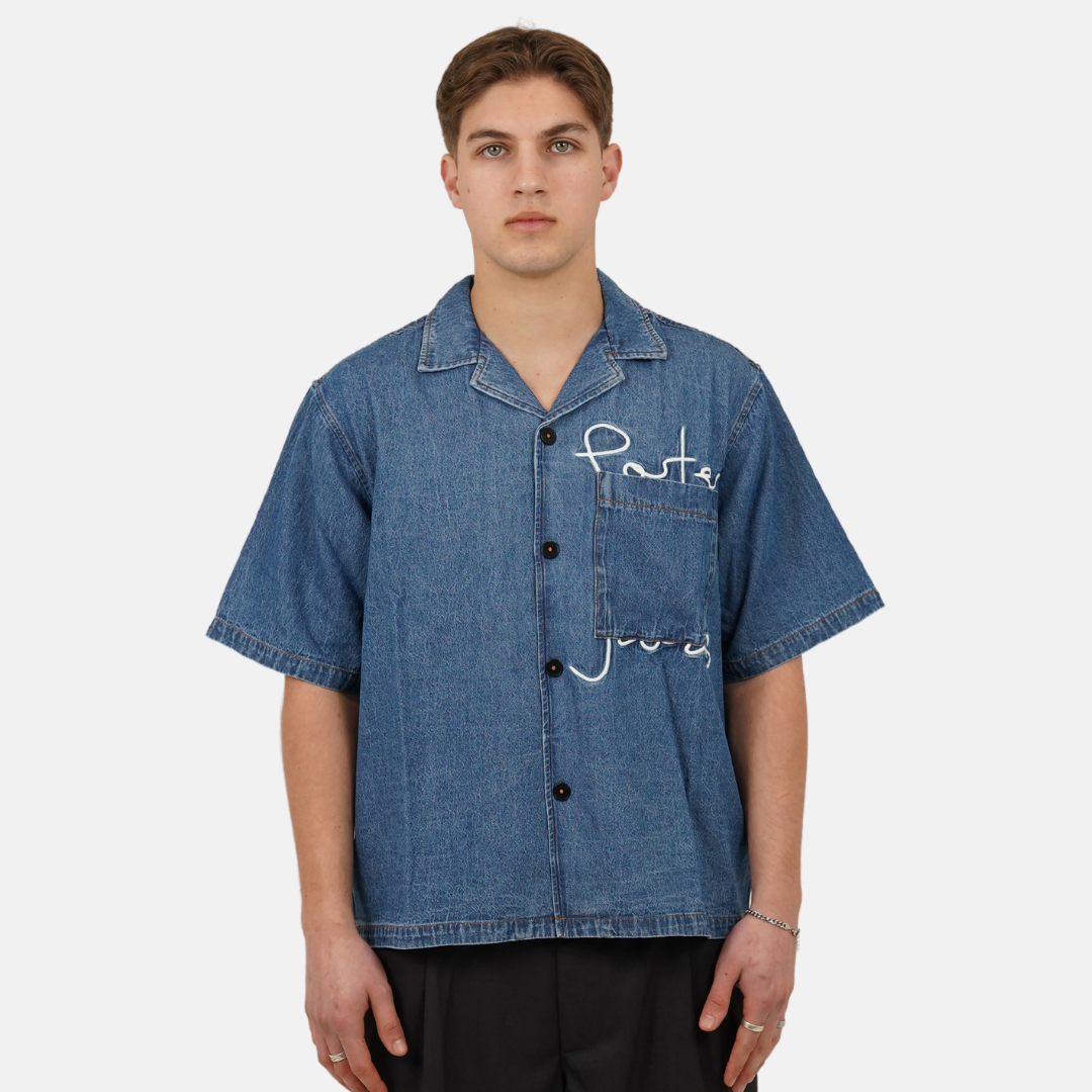 Revere Shirt - Pocket - Script