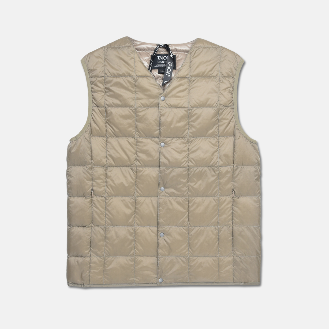 V Neck Button Down Vest