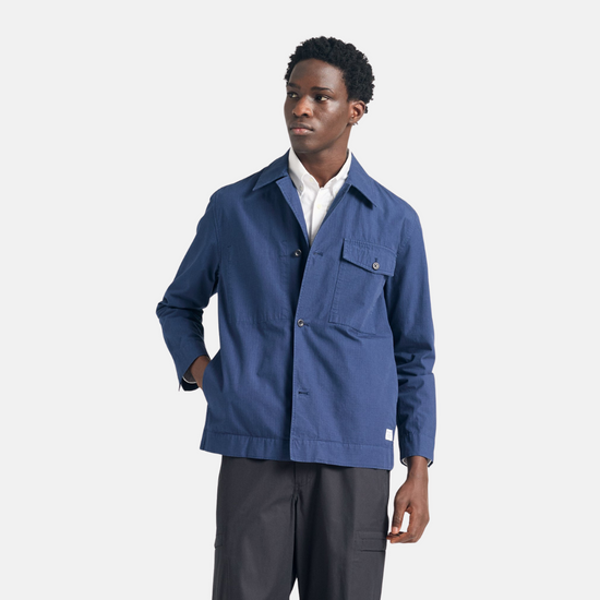 Folke Cotton Ripstop Overshirt