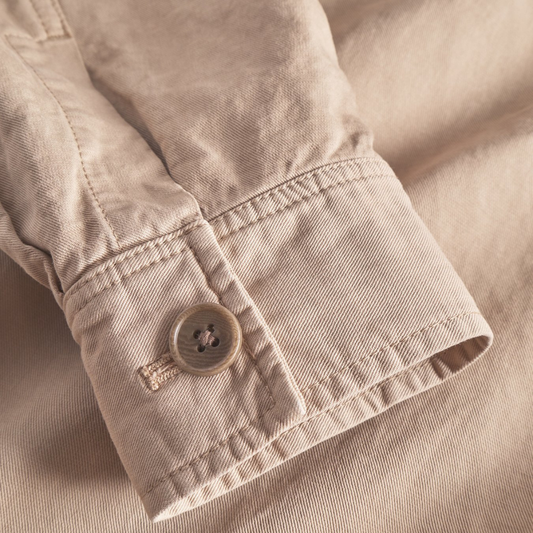 Julian Cotton Linen Overshirt