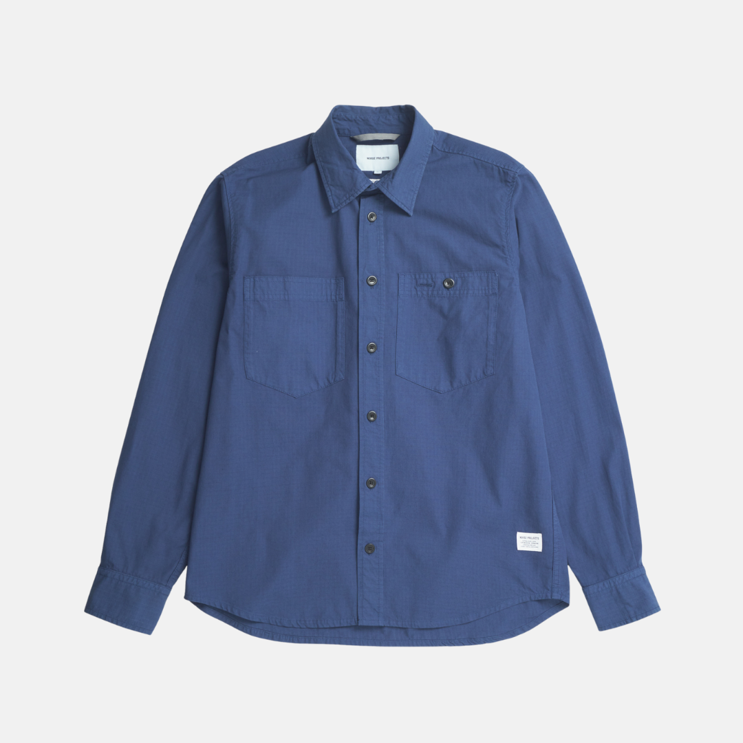 Algot Cotton Ripstop Relaxed Shirt