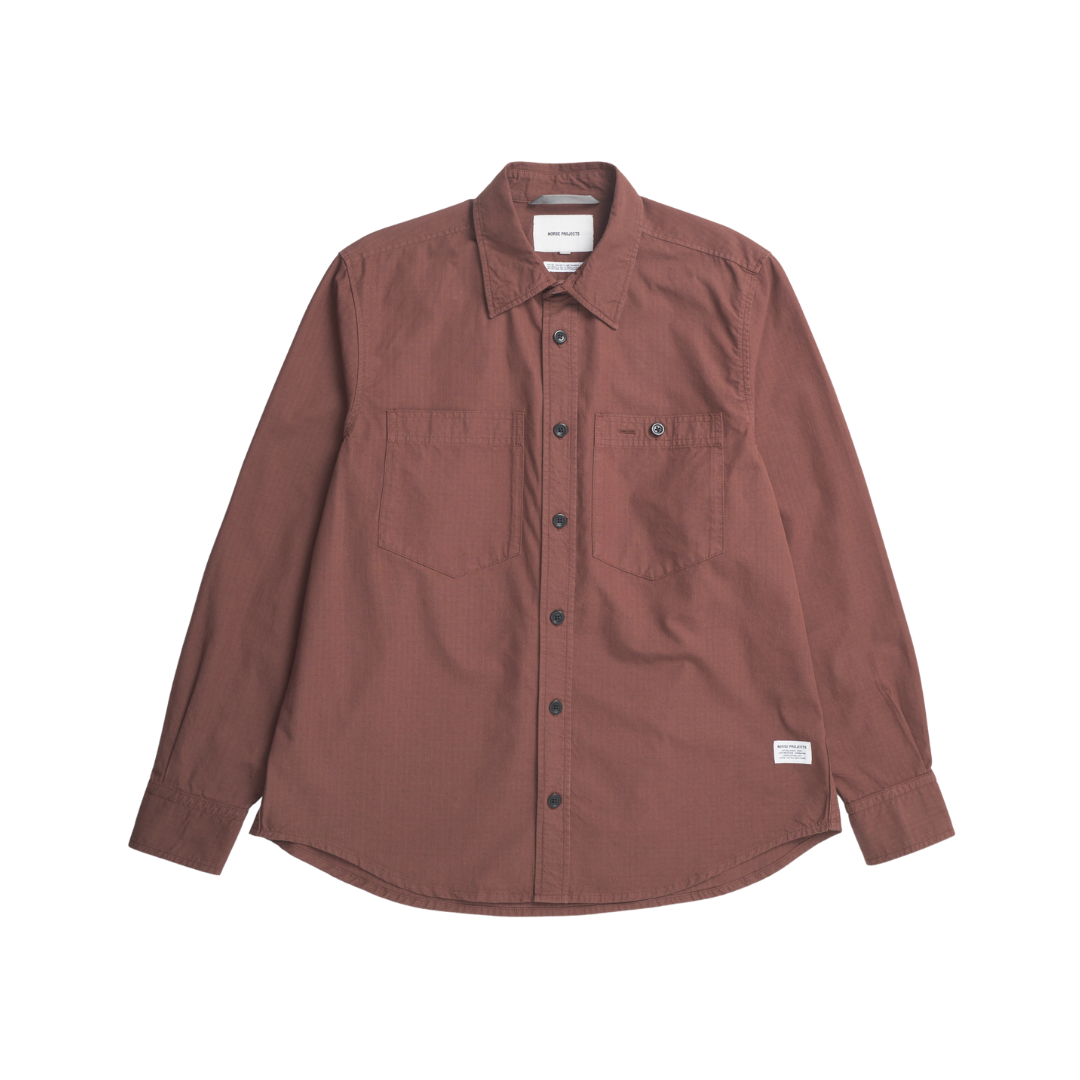Algot Cotton Ripstop Relaxed Shirt
