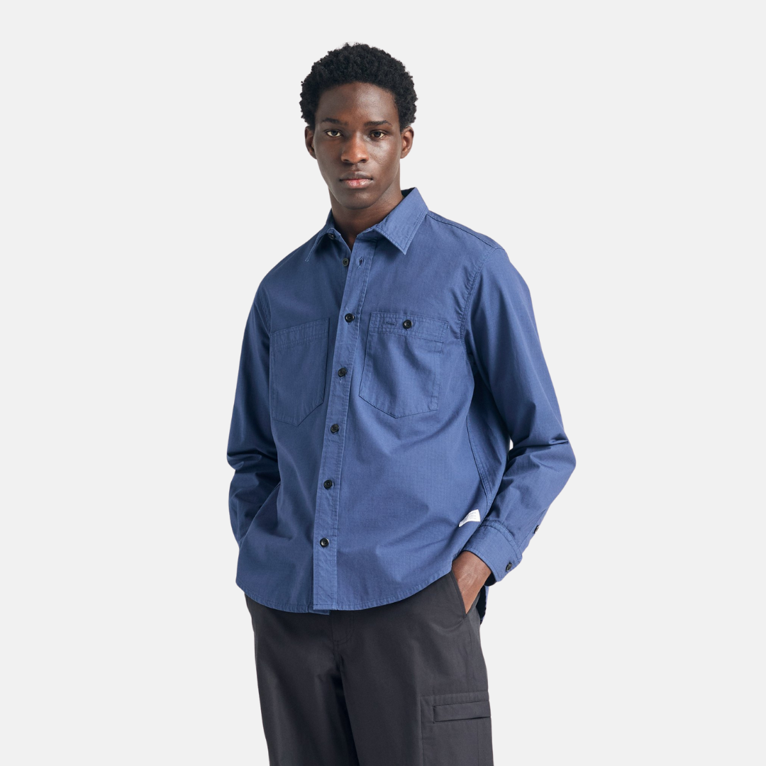 Algot Cotton Ripstop Relaxed Shirt