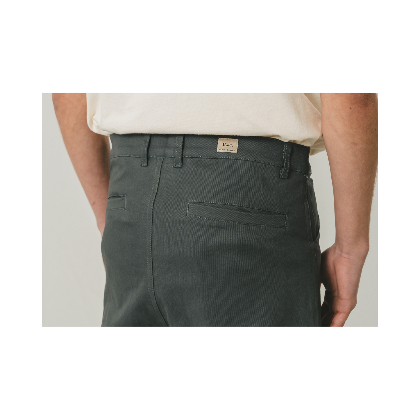 State Mod Ease Pant - Charcoal