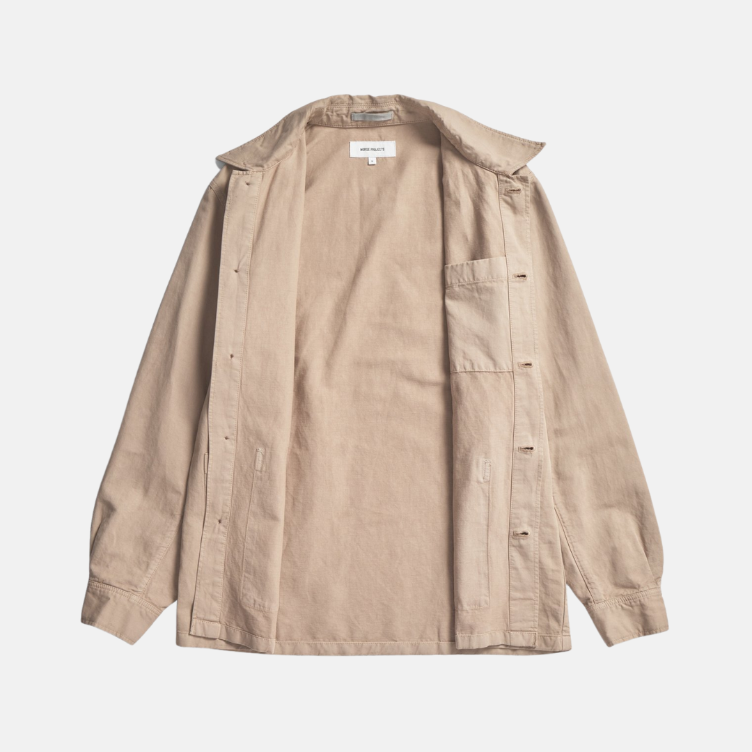 Julian Cotton Linen Overshirt