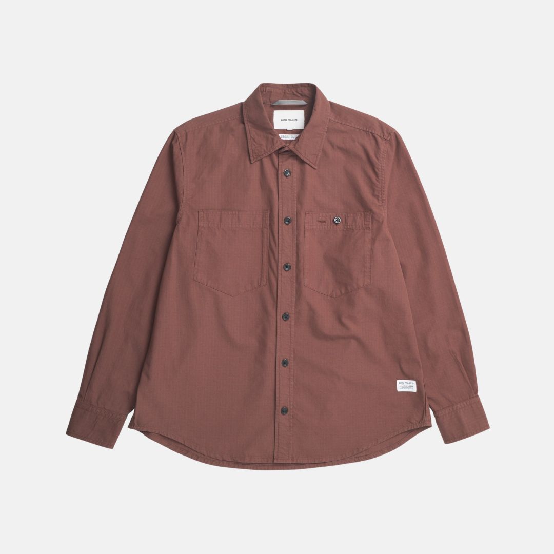 Algot Cotton Ripstop Relaxed Shirt