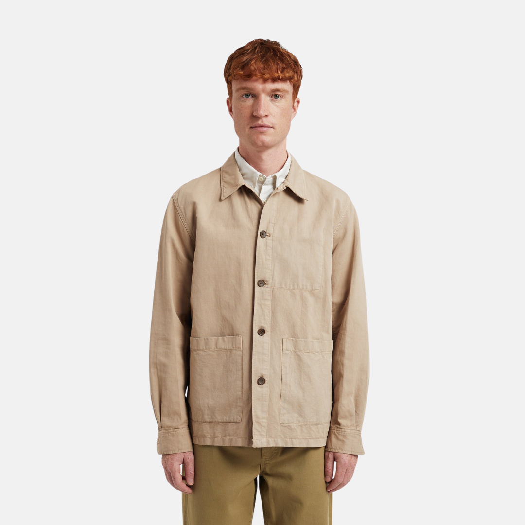 Julian Cotton Linen Overshirt