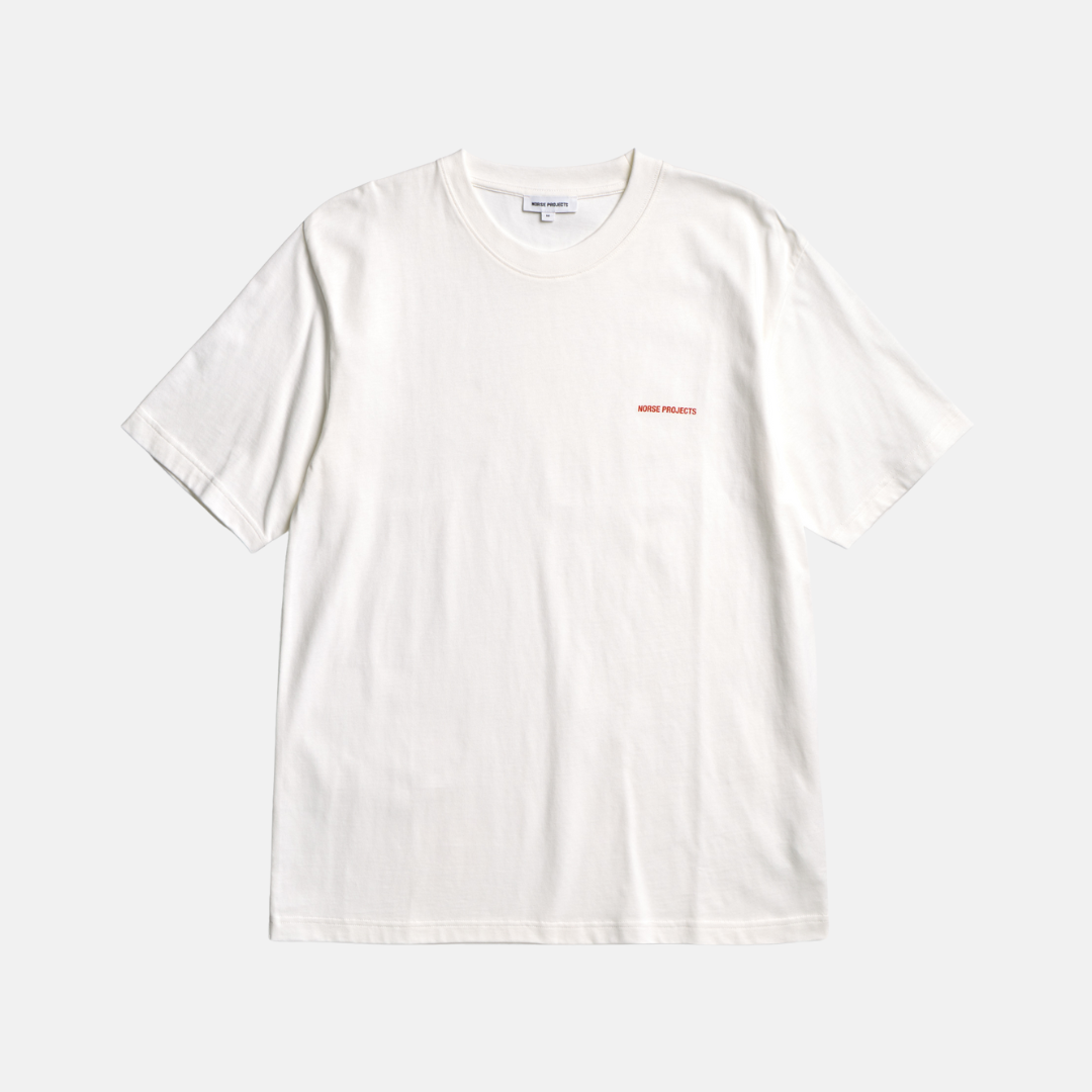 Johannes Organic Norse Logo Print T-shirt