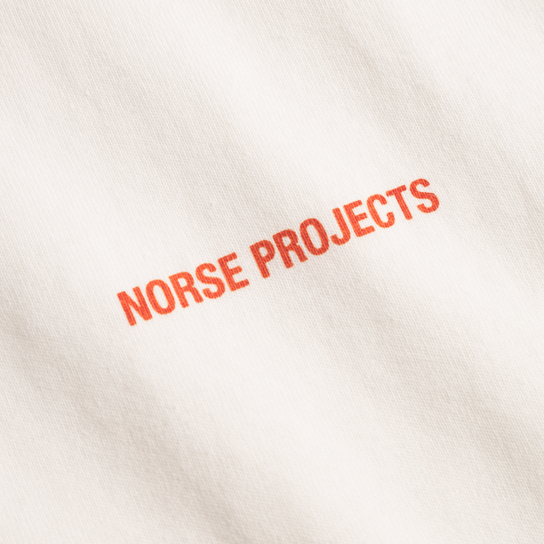 Johannes Organic Norse Logo Print T-shirt