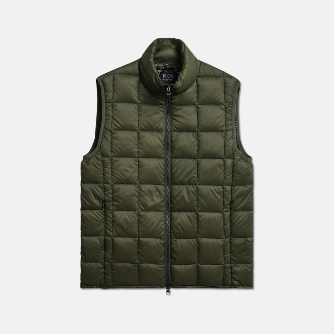 Hi Neck w/ Zip Down Vest