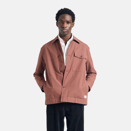 Folke Cotton Ripstop Overshirt