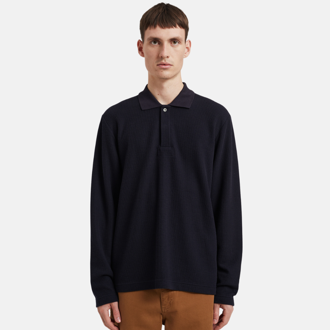 Ruben Double Face LS Polo