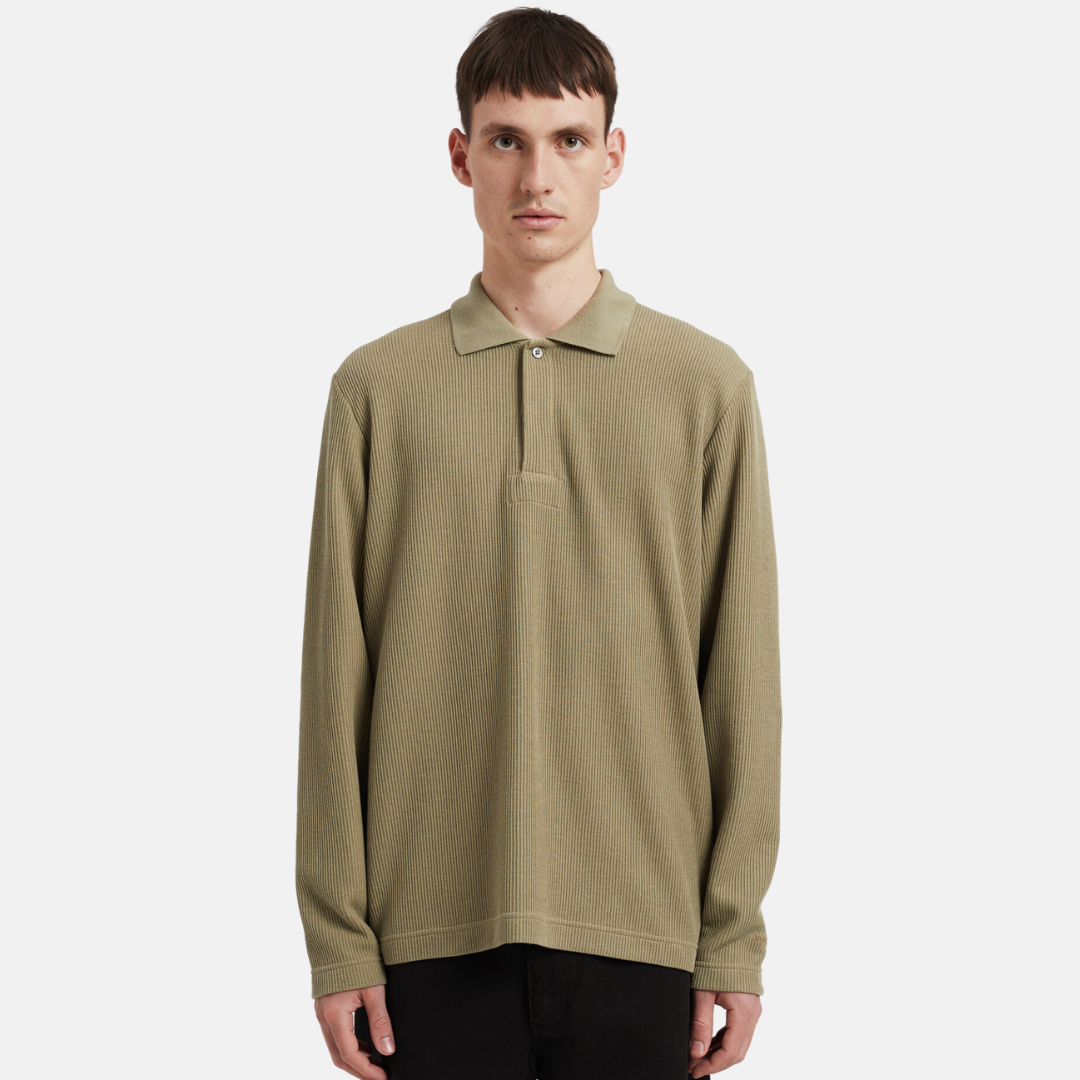 Ruben Double Face LS Polo